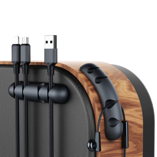 Liftor Cable Clip, organizér kabelů, šedý
